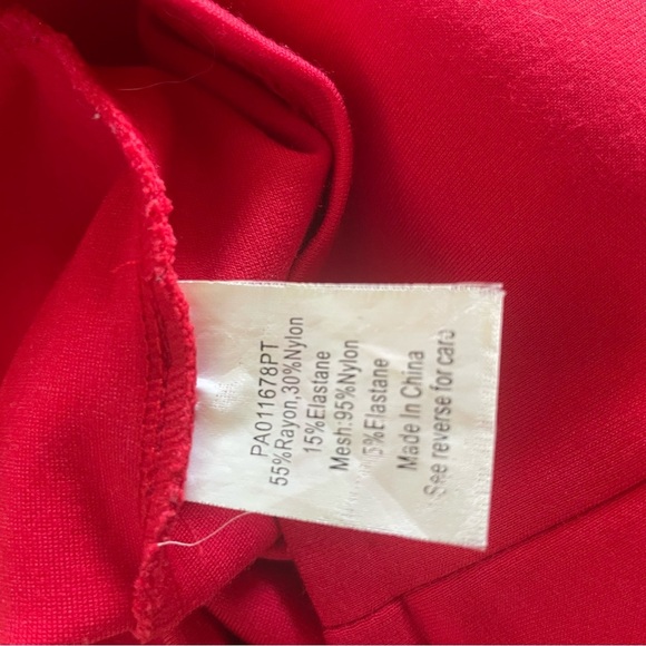 Red Bodycon Cutout Sheath Cocktail Dress Size S - Picture 7 of 11